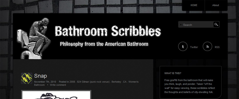 Bathroom Scribbles Screenshot