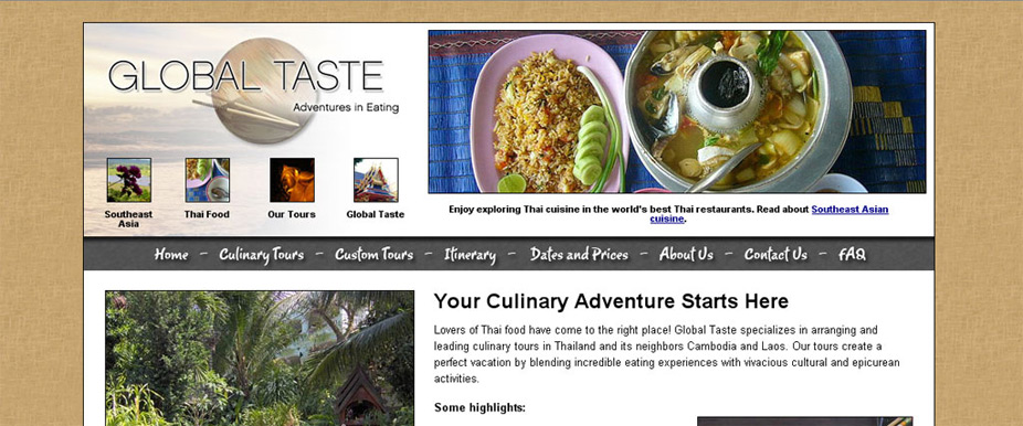 Global Taste Screenshot