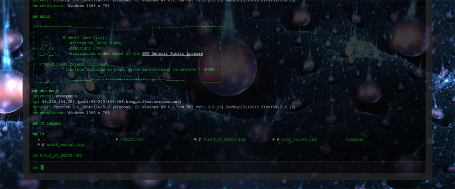 msh Screenshot