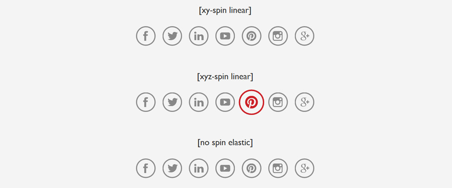 SVG Social Icons Screenshot